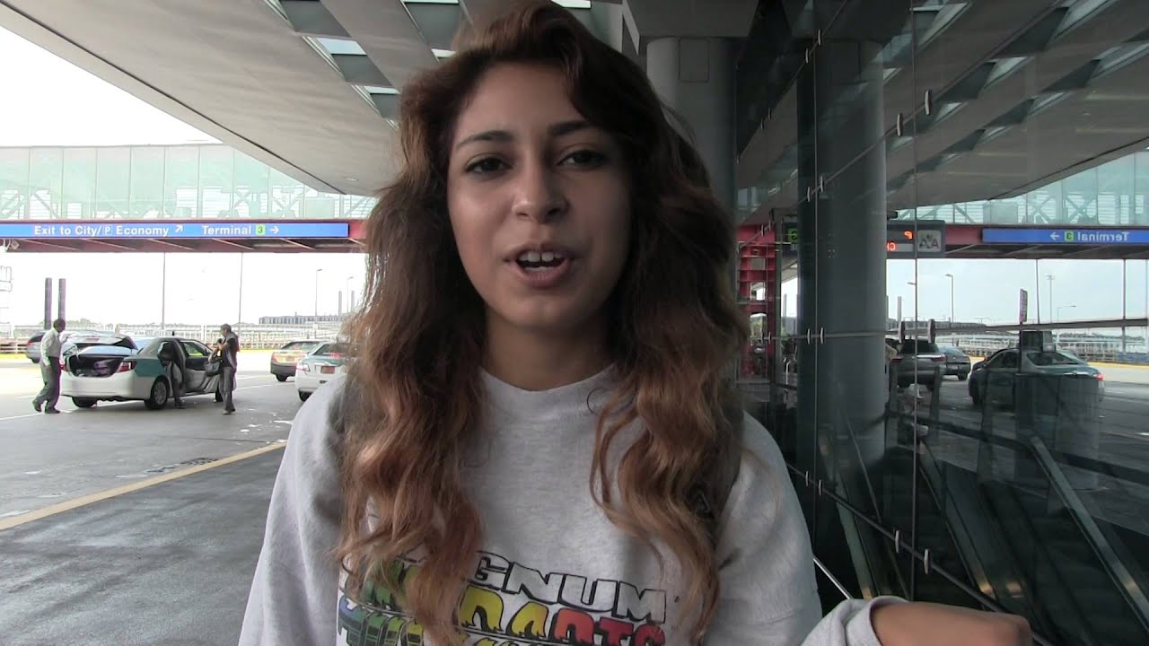Porn Star Sarai Before She Was Famous Airport Interview With G Va Ree