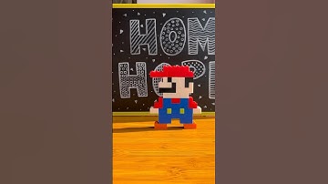 SUPER MARIO ❤️ #lego #8bit #pixelart