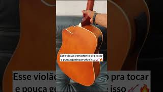 Esse violão vem pronto pra tocar — e pouca gente percebe isso 🎸🔥 #ViolãoGiannini #MercadoLivre