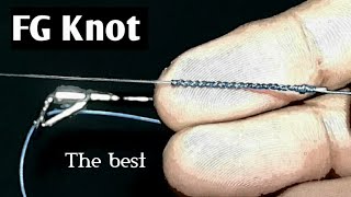 FG Knot Super Easy | Fishing knots braided to leader