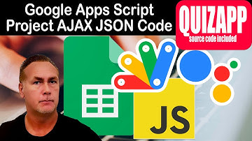 Dynamische quiz-app van Google Sheet Data JavaScript AJAX JSON Geen servergegevens als API in web...