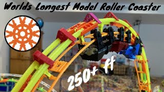 This is the Worlds Longest K’nex Roller Coaster…