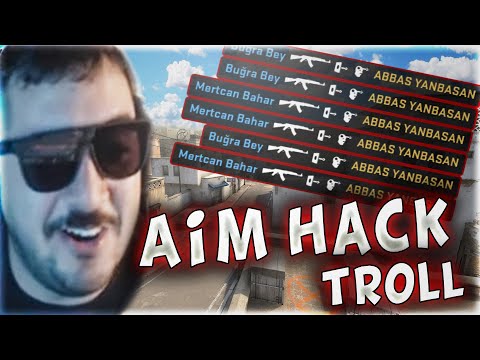 ABBAS YANBASAN AİM HACK İLE TROLL !! ÇILDIRIYOR