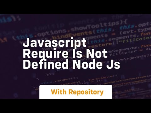 Javascript require is not defined node js