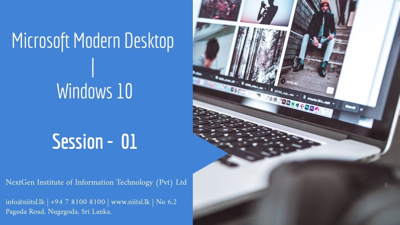 Microsoft Modern Desktop Windows 10 Session 01 YouTube