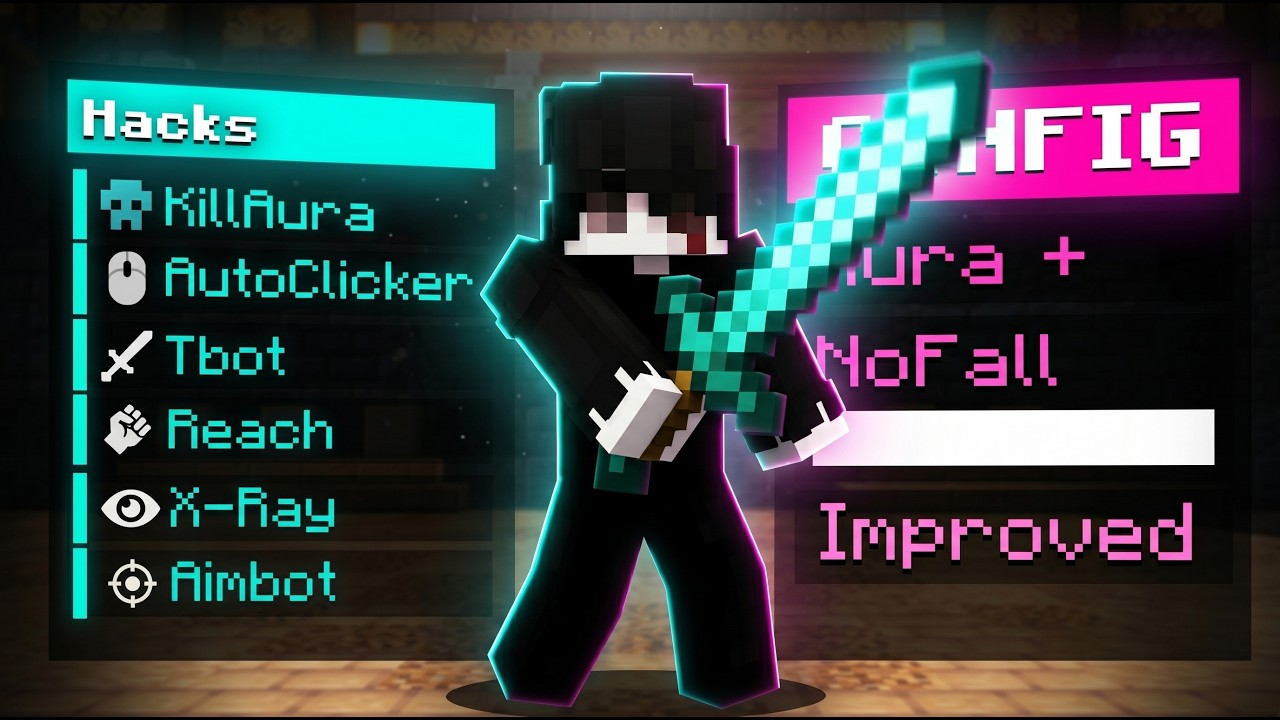 This HACK will work on any MINECRAFT SERVER - YouTube
