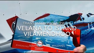 Trans Maldivian Airways  | Seaplane | DHC-6-300 Twin Otter | Velana to Vilamendhoo | 2019 | 4K |