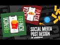 Graphic Design | Best Social Media Post Design | Pixellab Mobile App Tutorial