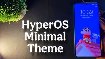 HyperOS Minimal Theme For Any Xiaomi Devices | New Minimal System Ui | #hyperos2