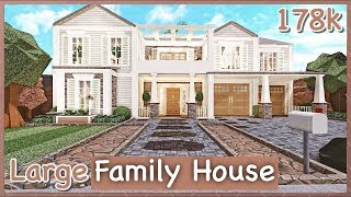 Bloxburg - Large Family House Speed-build