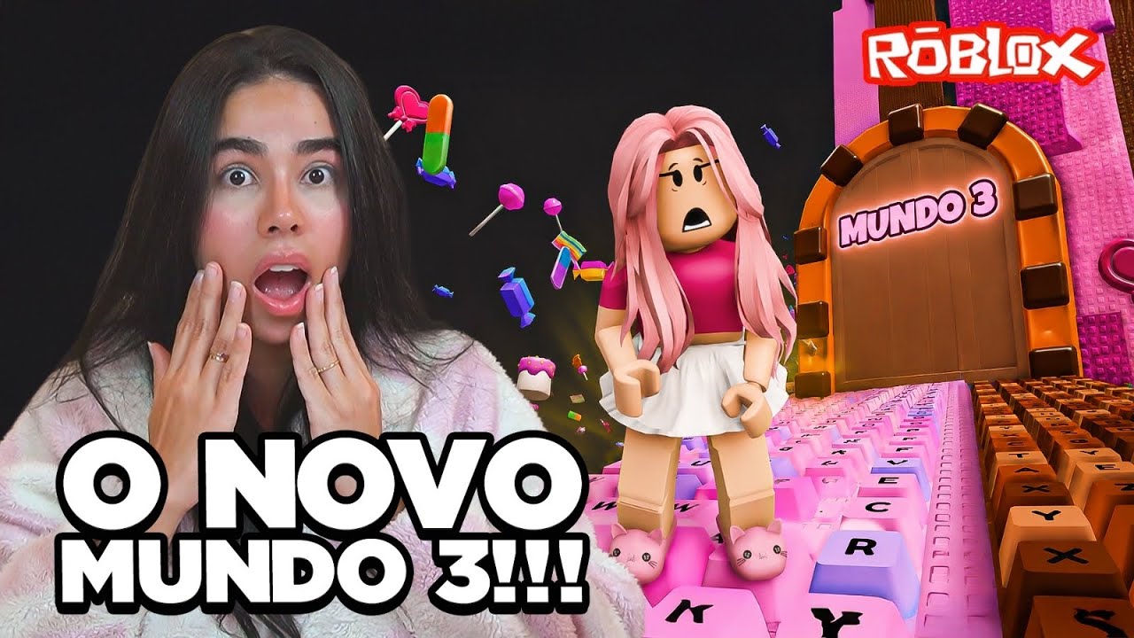 NOVA ATUALIZAÇÃO NO PARKOUR DE TECLADOS NO ROBLOX