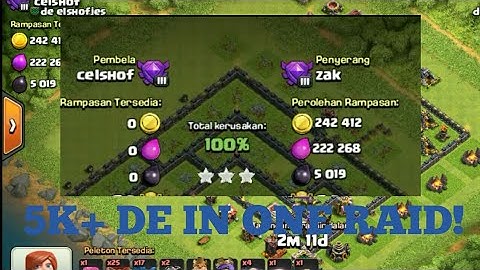 More than 5 thousand dark elixir in one raid!