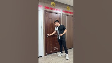 Cửa gỗ nhựa khắc CNC tinh tế