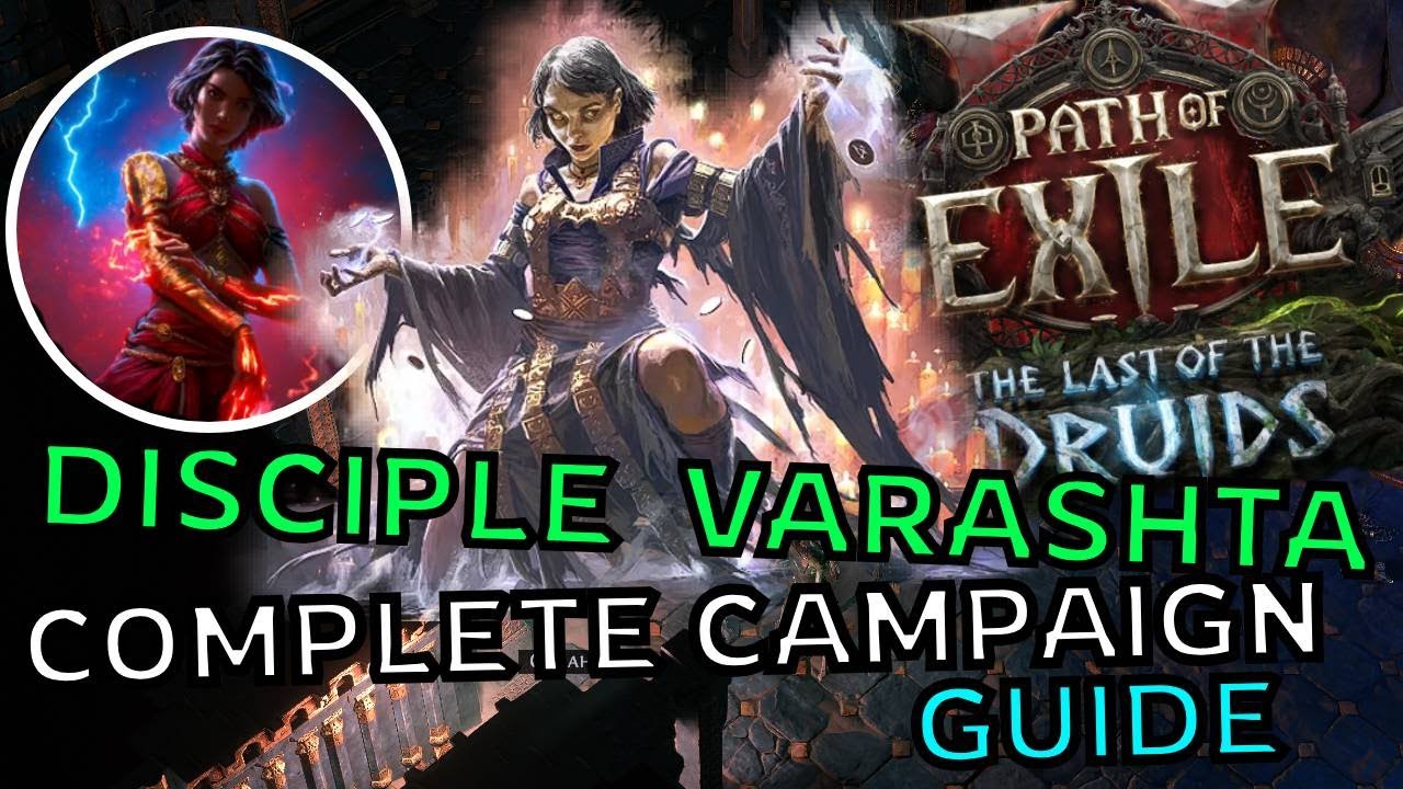 Poe 2 Fate of the vaal Sorceress Disciple of Varashta
