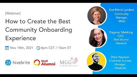[Webinar] How to Create the Best Community Onboarding Experience