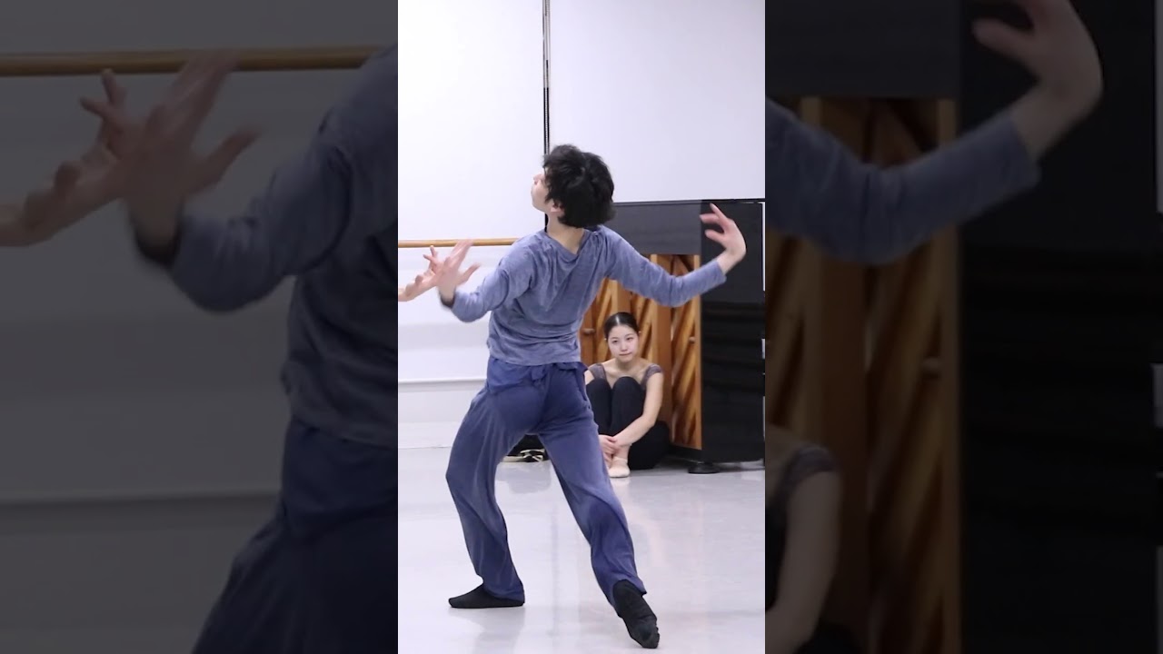 7月公演「Synapse」ゲスト:二山治雄（東京バレエ団）｜初回リハーサルより