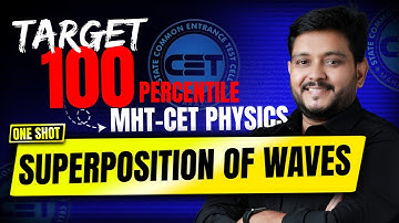 Learn Superposition of Waves 🚀 in the Simplest Way for CET!
