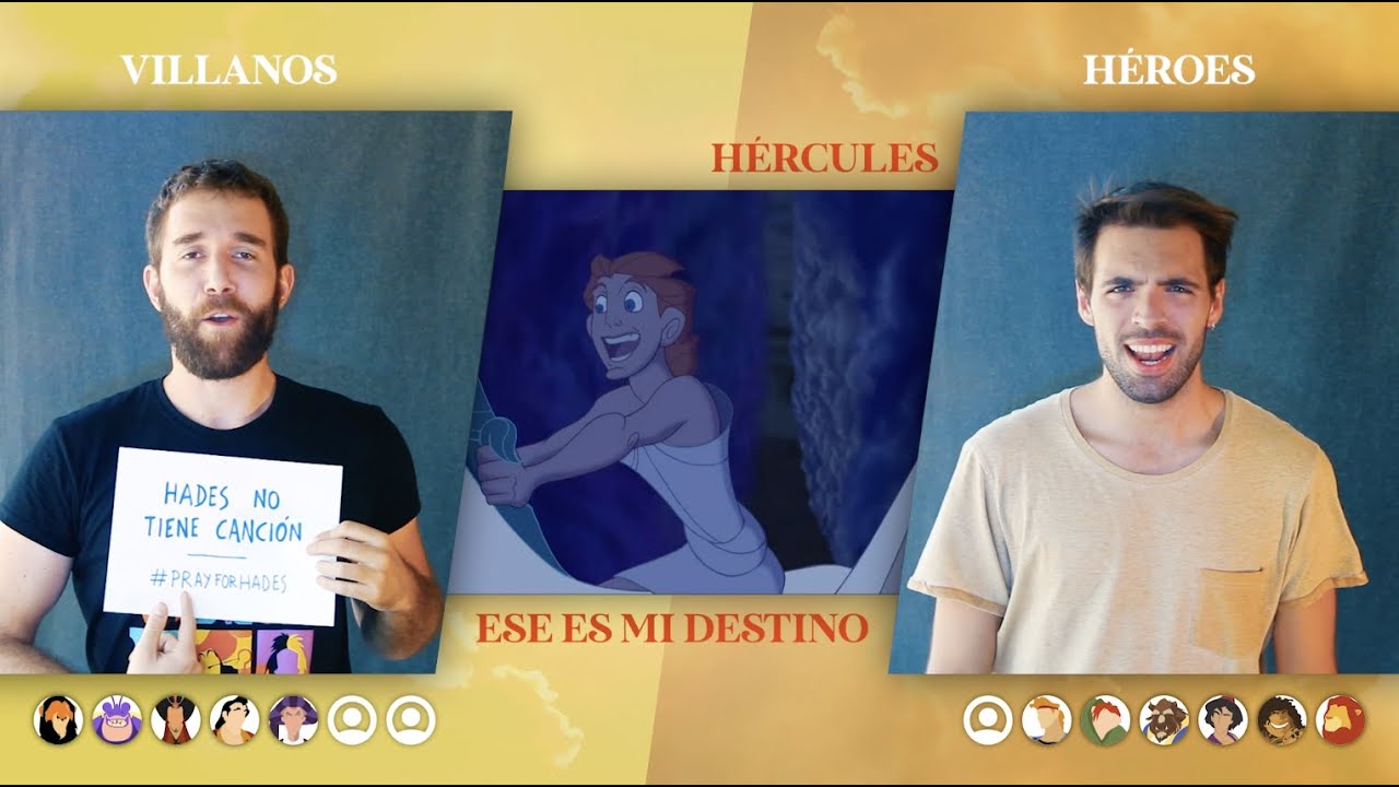 HÉROES vs VILLANOS DISNEY - Julen G ft. Pitu Manubens