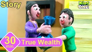 True Wealth Story | Panchatantra Stories for Children | Stop Motion Animation Stories - KidsOne