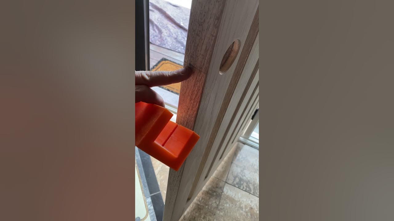 Door latch mortise lock jig YouTube