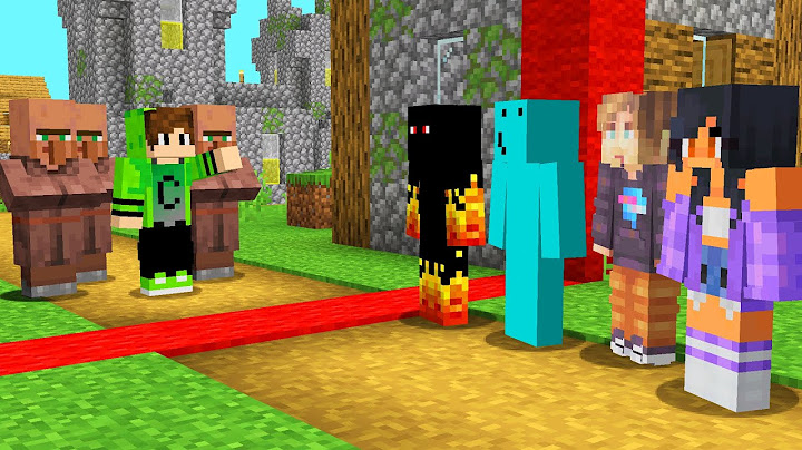 VILLAGERS SEPARARAM A VILA CONTRA TODO MUNDO NO MINECRAFT!