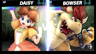 Super Smash Bros Ultimate Amiibo Fights – Request #16950 Daisy vs Bowser