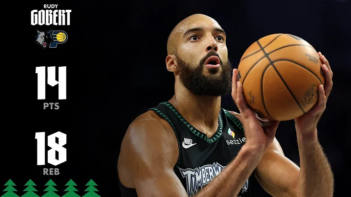 Rudy Gobert DOUBLE-DOUBLE 14 PTS & 18 REB vs. Pacers | 10.26.25