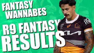 Round 9 Fantasy Results - The Carnage Continues!!!