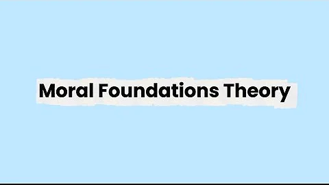 The Moral Foundations Theory | Short Educational Video 