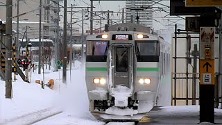 JR北海道　733系 B-114編成　発寒駅