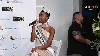 Miss Universe  Homecoming Welcome Tunzi Zozibini