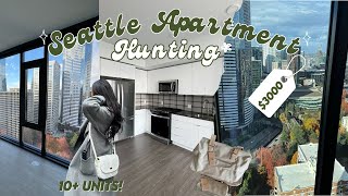 SEATTLE APARTMENT HUNTING | Touring 10+ Units, Luxury High Rises, Prices, + Tips