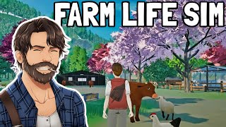 A Modern Farming Life Sim Set In The Japanese Countryside!