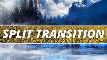 Split transition Hitfilm Express | Hitiflm Express transition tutorial