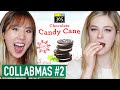 Trying Christmas Snack Foods ft. YB Chang | Kelsey Impicciche