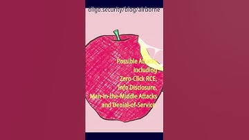 AirBorne, Security Vulnerabilities related to Apple