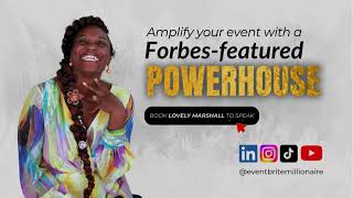 Discover how to partner with Lovely Marshall for your Q3/Q4 sponsored workshops or webinar