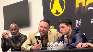 Ryan Garcia on potentially fighting Tank Davis again.