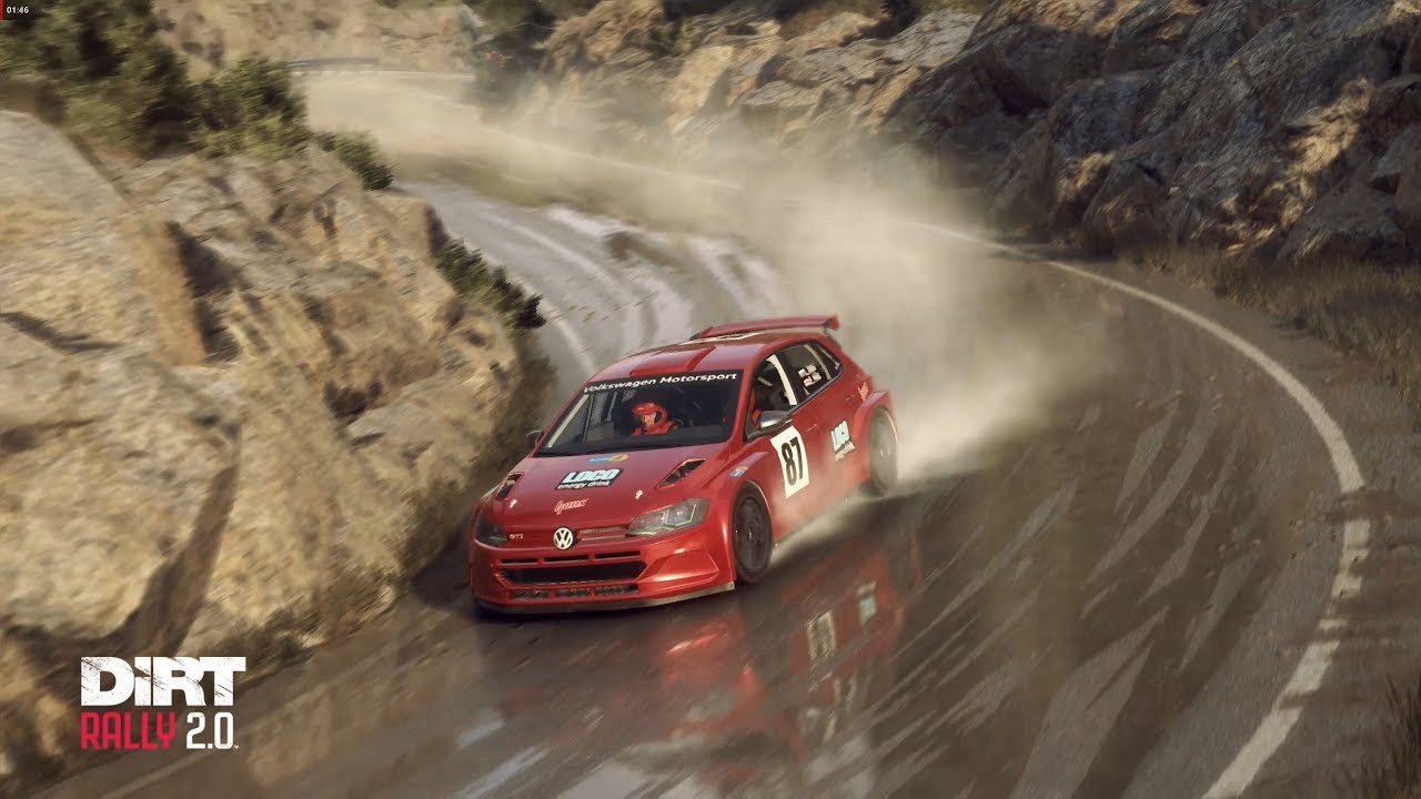 Dirt Rally 2.0. VW Polo GTI R5. TV Camera Gameplay. - YouTube