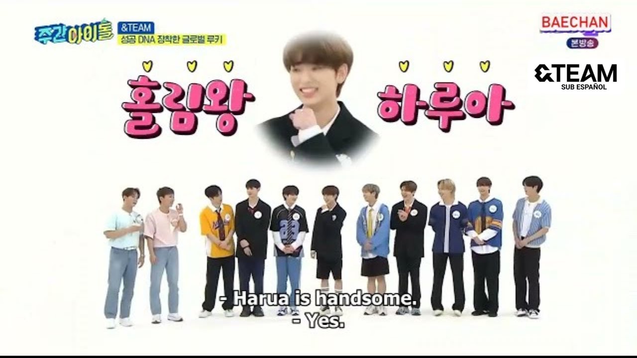 [SUB ESPAÑOL] &TEAM Weekly Idol EP.622