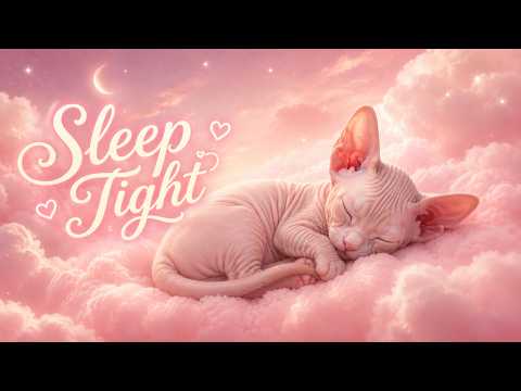 Relaxing Music for Cats — gentle ambient music and purring for deep sleep, video preview