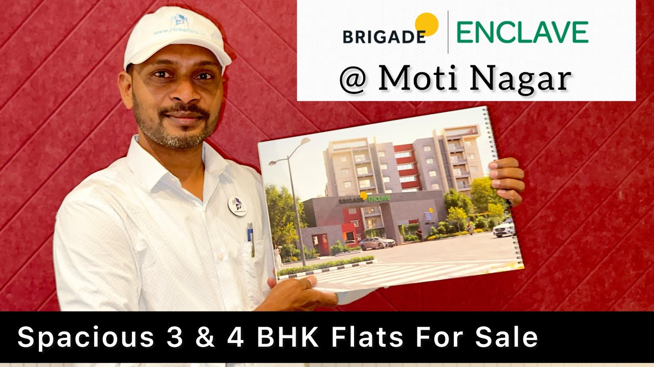 BRIGADE ENCLAVE MOTI NAGAR HYDERABAD | SPACIOUS 3BHK & 4BHK APARTMENTS FOR SALE