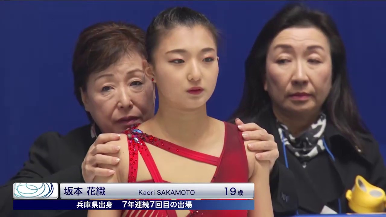 フジテレビ公式 全日本フィギュアスケート選手権19 女子ショート第3位 坂本花織 演技 インタビュー Youtube