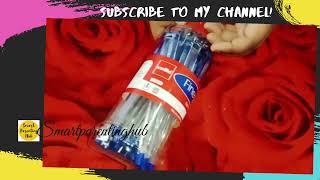 #Amazon shopping  #cellopen finegrip #ballpen soft tip (pack of 25) pen jar (blue) #youtube #pen screenshot 5