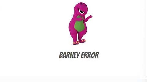 Barney error [shortest edition] {Old}
