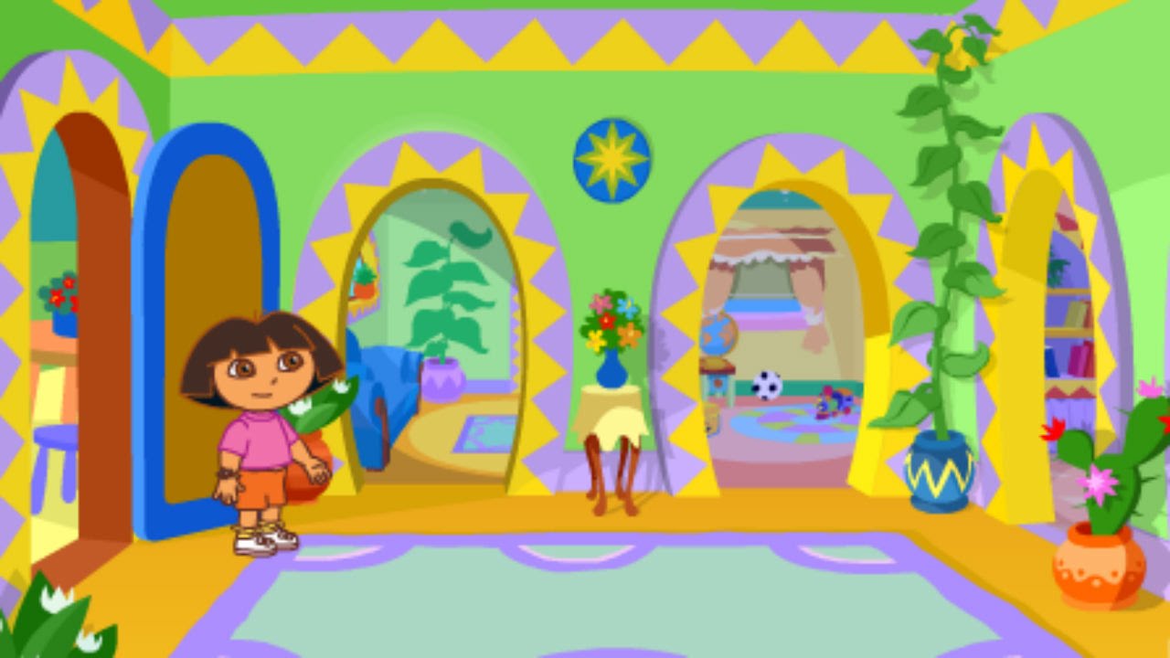 La Casa de Dora - Fun Baby Dora the Explorer Games - Fun Baby Video. 