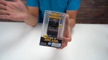 Tiny Arcade Space Invaders Unboxing and Review