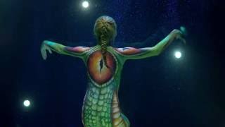 EBA Endura Waterproof Body Paint on GSN Skin Wars