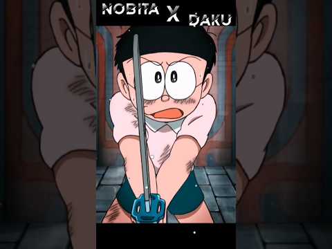 Nobita X Daku!🤬Nobita Attitude Status 😠🥵💯 #nobita #viral #doraemon #attitude #status #shorts