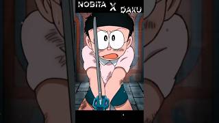 Nobita X Daku!🤬Nobita Attitude Status 😠🥵💯 #nobita #viral #doraemon #attitude #status #shorts